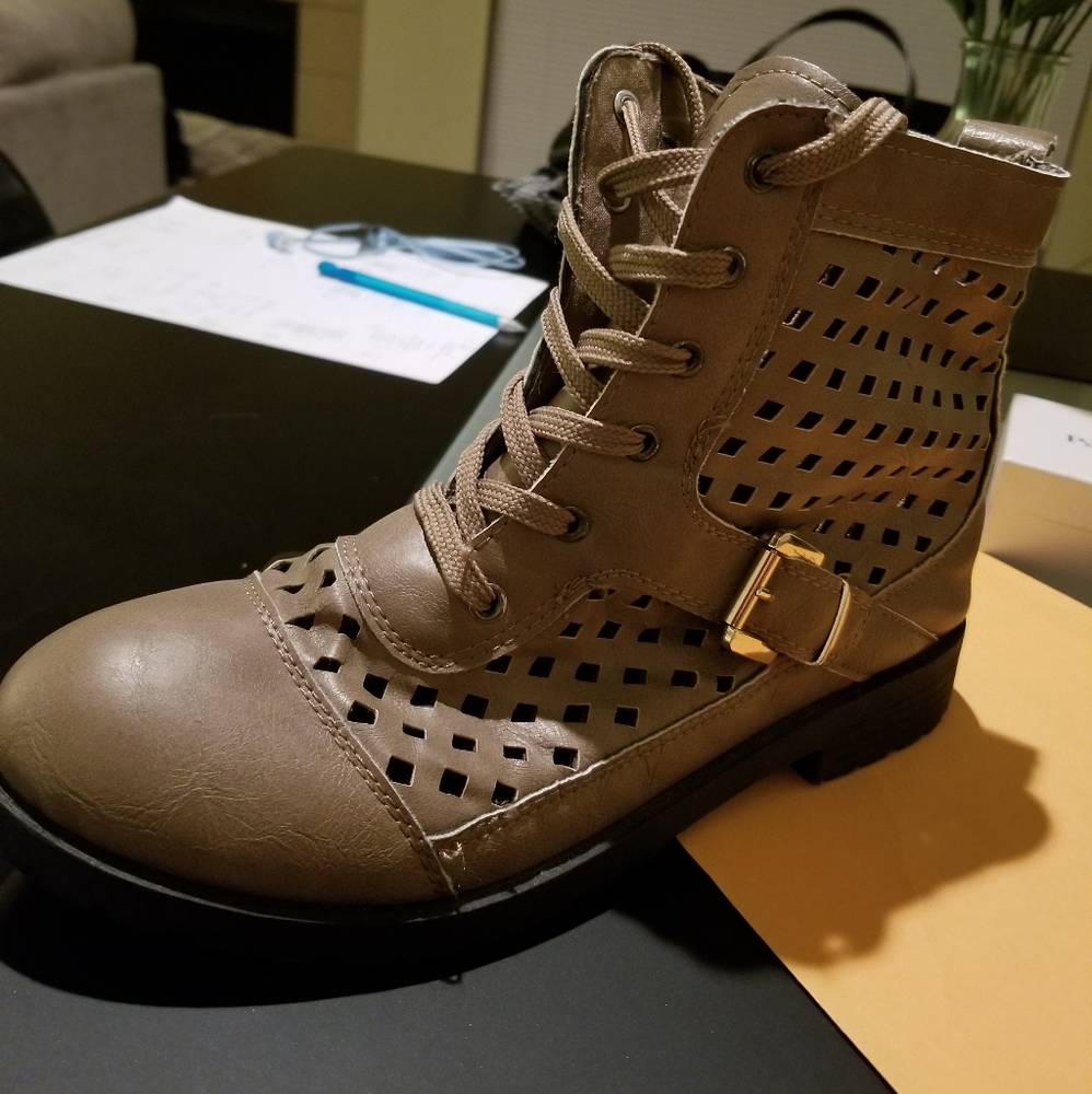Taupe Booties